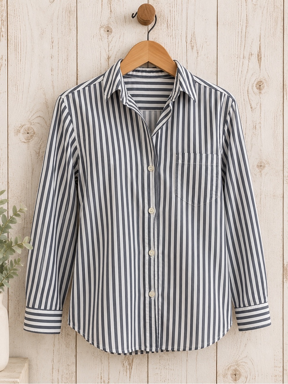 Old Navy Striped Button-Down
